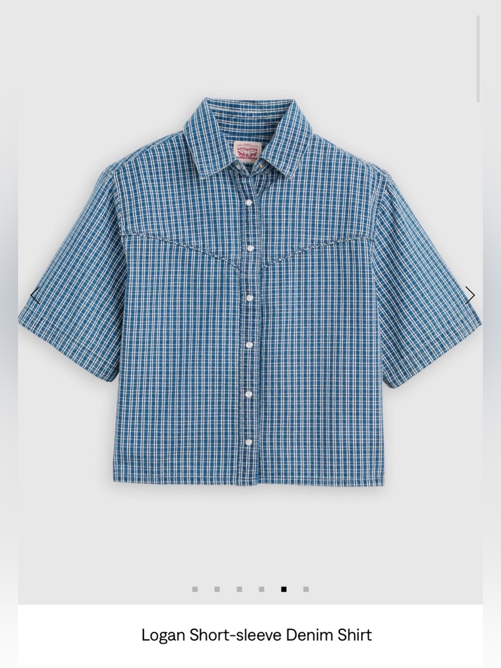 Logan Short-sleeve Denim Shirt